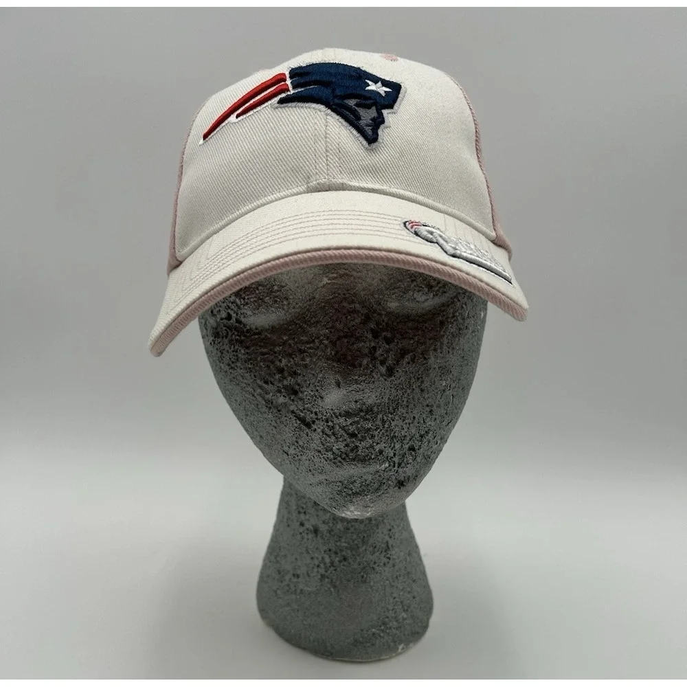 New England Patriots NFL‎ 47' Football Hat Youth Womens Pink Embroidered Logo